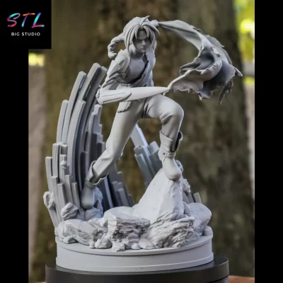 fullmetal alchemist stl elric diorama 3d