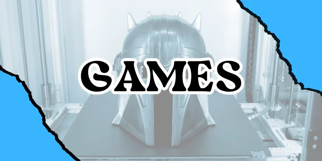 games stl 3d printing