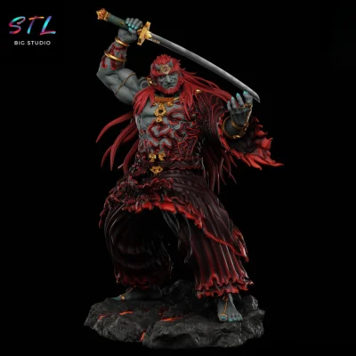 ganondorf stl zelda figura impresion 3d