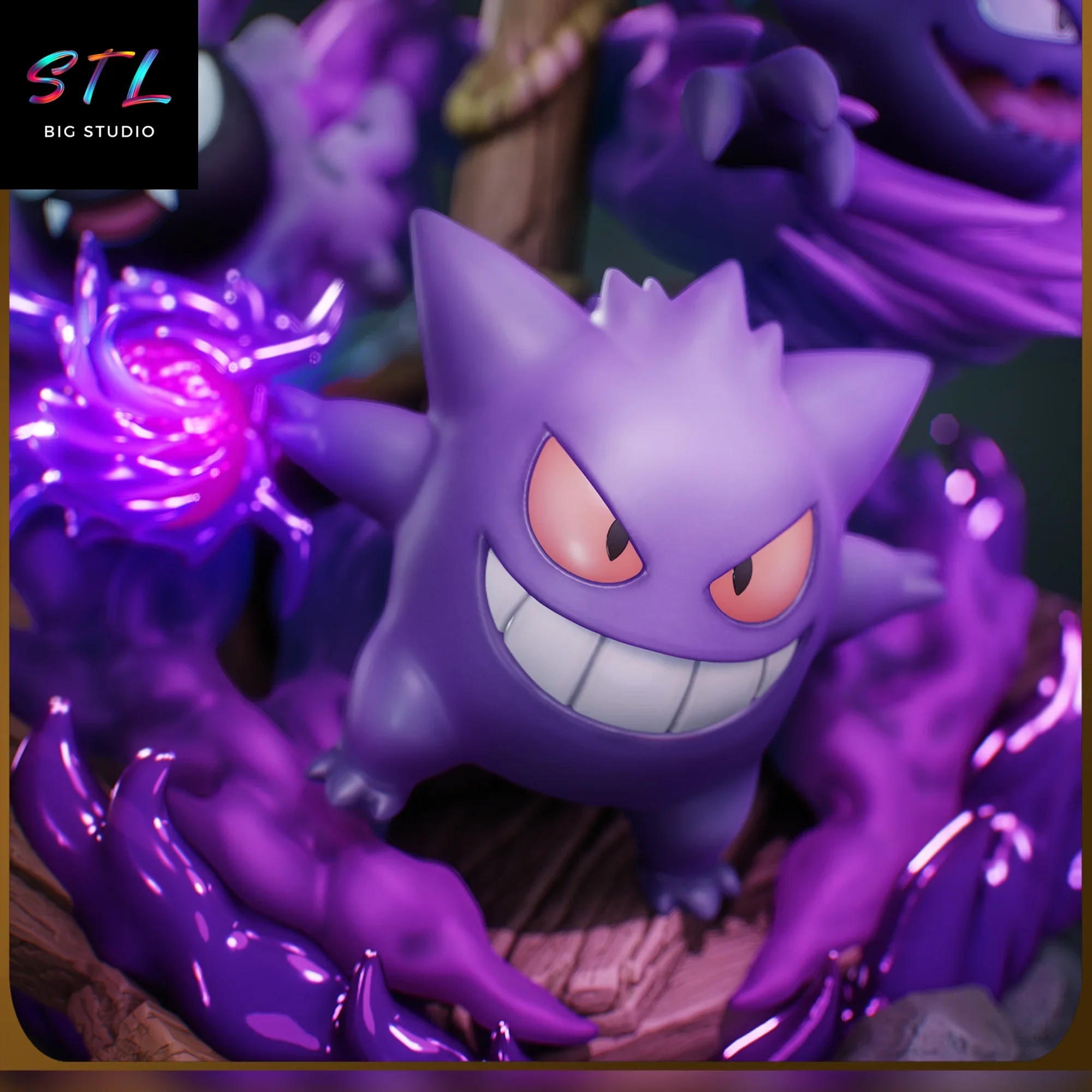 gengar stl pokemon impresion 3d gengar stl pokemon impresion 3d