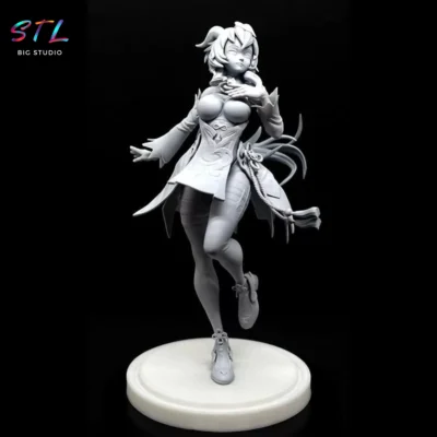 genshin impact stl ganyu impresion 3d
