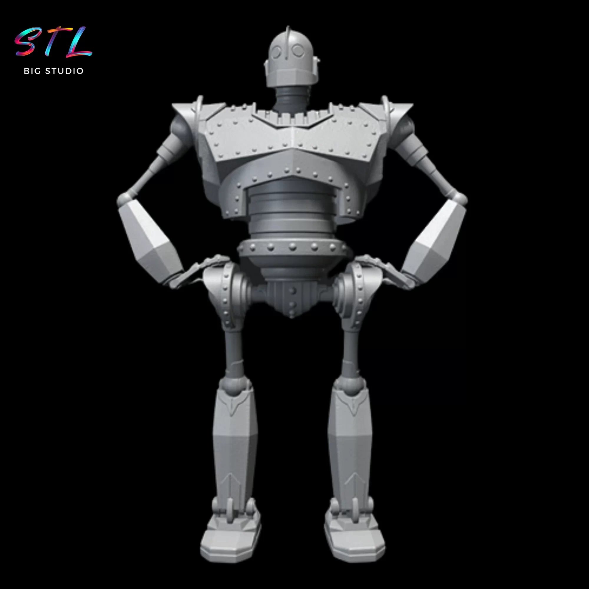 gigante de hierro stl impresion 3d