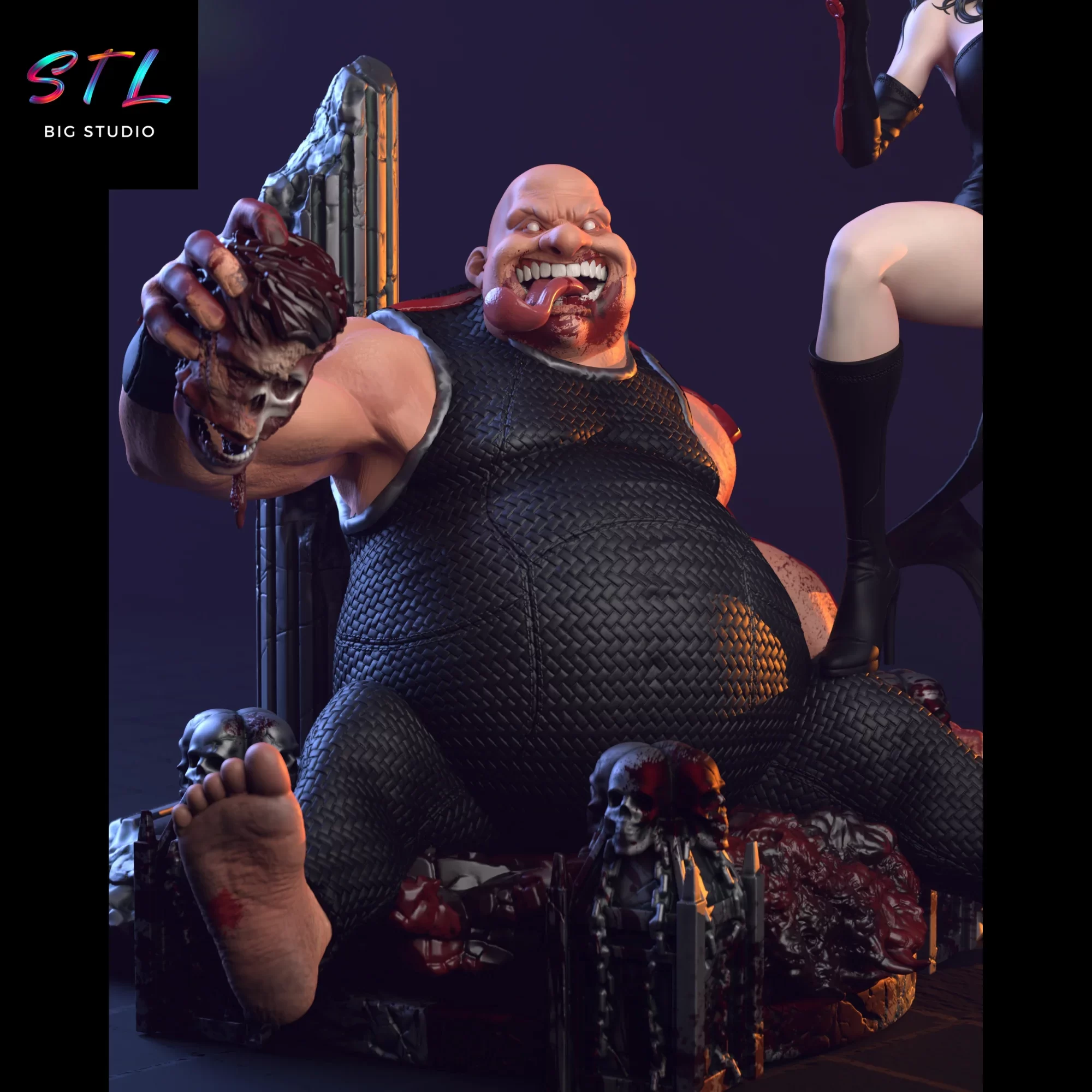 gluttony stl impresion 3d fullmetal alchemist gluttony stl impresion 3d fullmetal alchemist