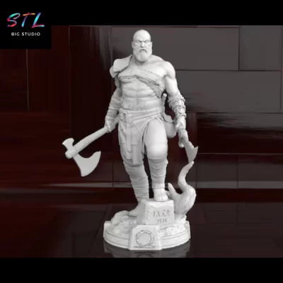 god of war stl impresion 3d