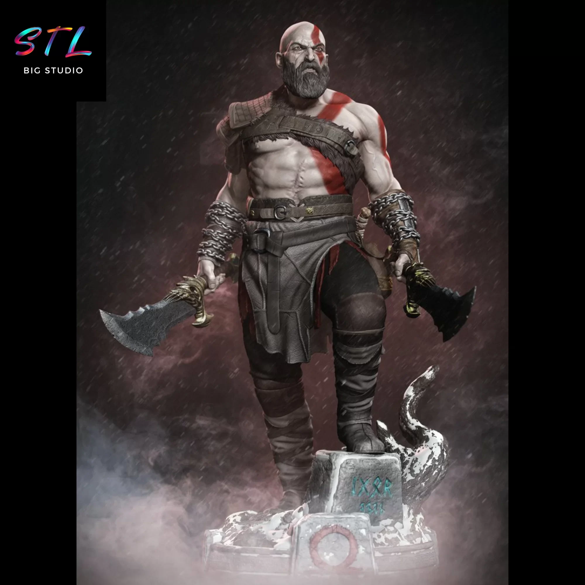 god of war stl kratos
