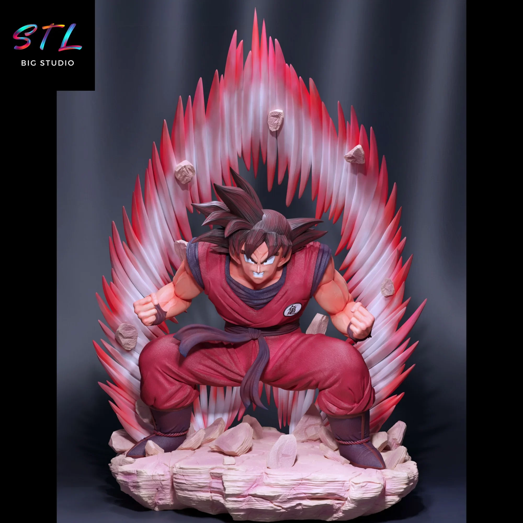 goku kaioken stl bola de dragon impresion 3d goku kaioken stl bola de dragon impresion 3d