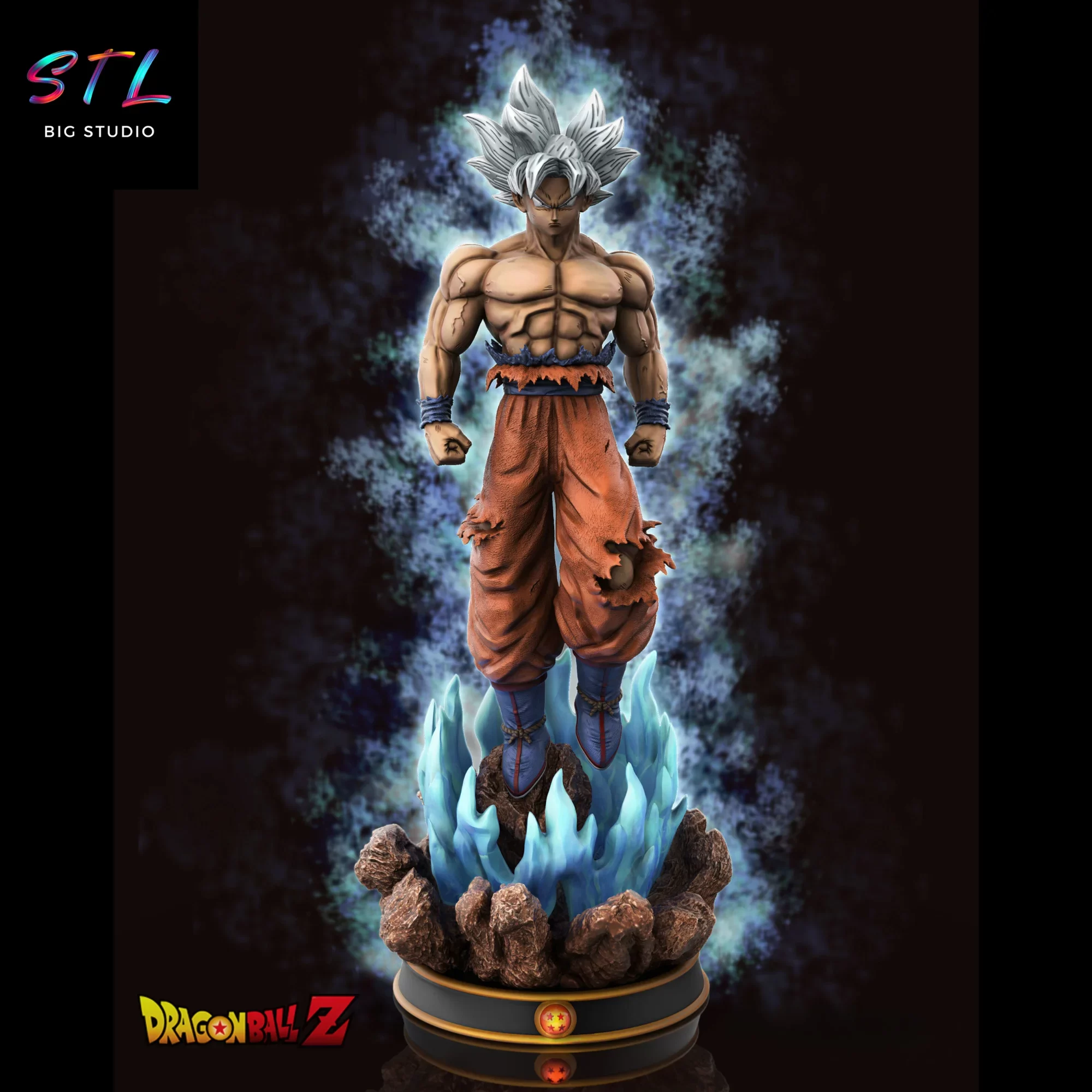 goku ultra instinct stl dragon ball