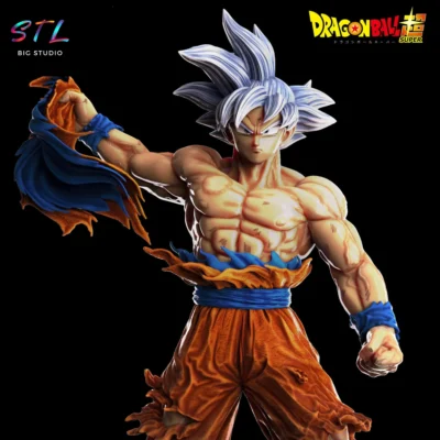goku ultra instinct vs moro stl dragon ball impresion 3d