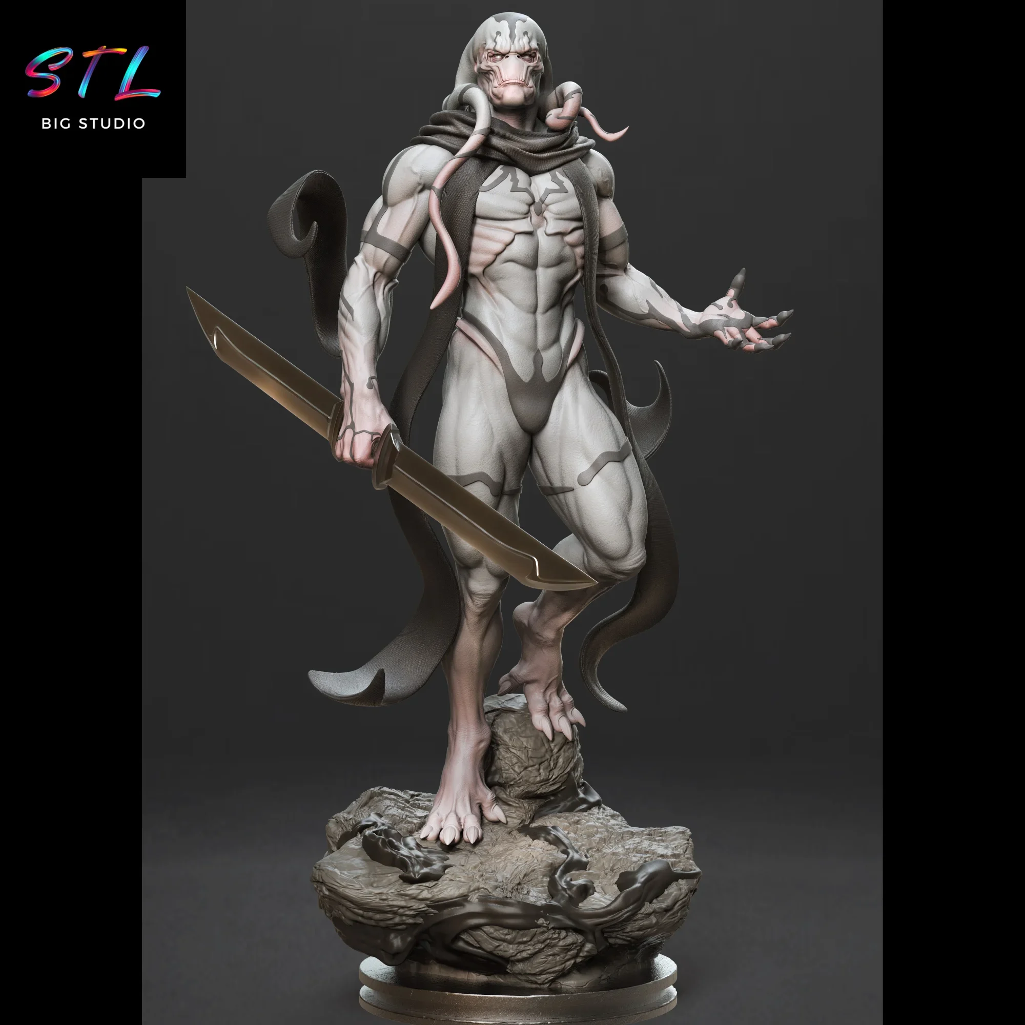 gorr stl impresion 3d figura marvel thor gorr stl impresion 3d figura marvel thor