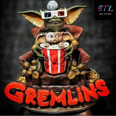 gremlins stl peliculas impresion 3d