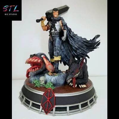 guts diorama 3d stl berserk