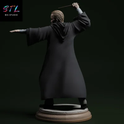 harry potter stl draco malfoy para imprimir en 3d