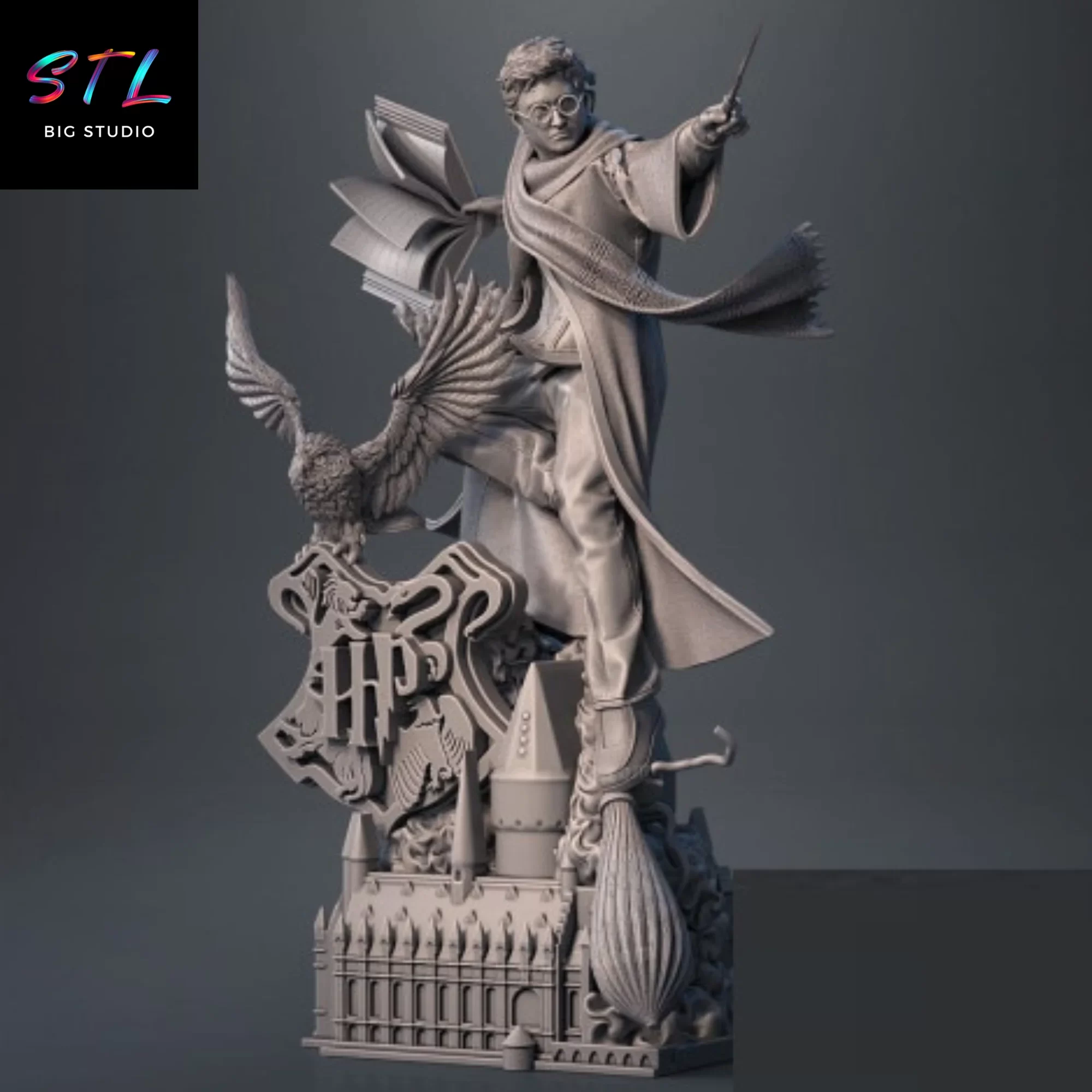 harry potter stl peliculas impresion 3d diorama harry potter stl peliculas impresion 3d diorama
