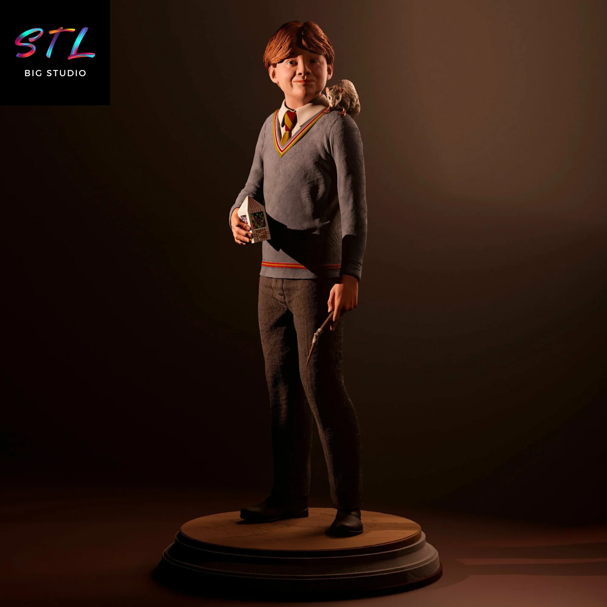 harry potter stl ron weasley para impresion 3d harry potter stl ron weasley para impresion 3d