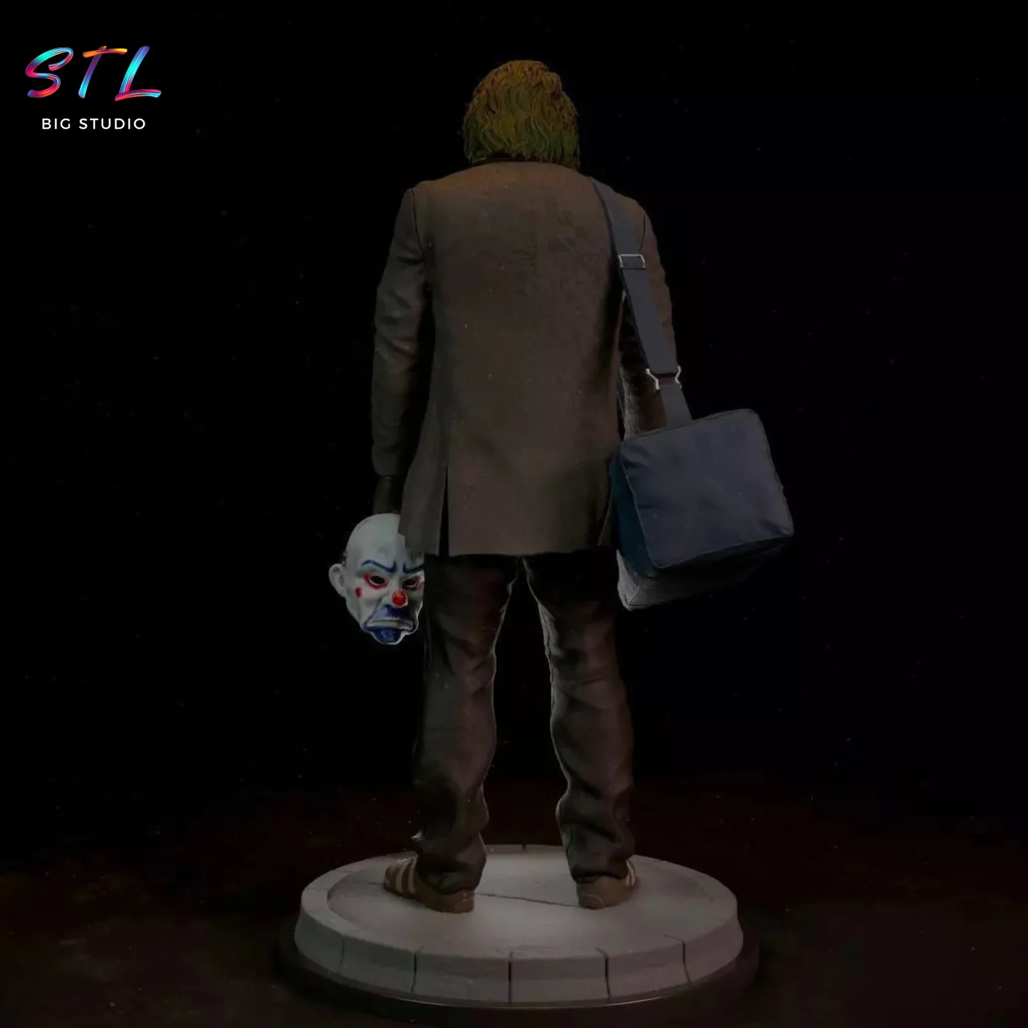 heath ledger stl joker impresion 3d heath ledger stl joker impresion 3d