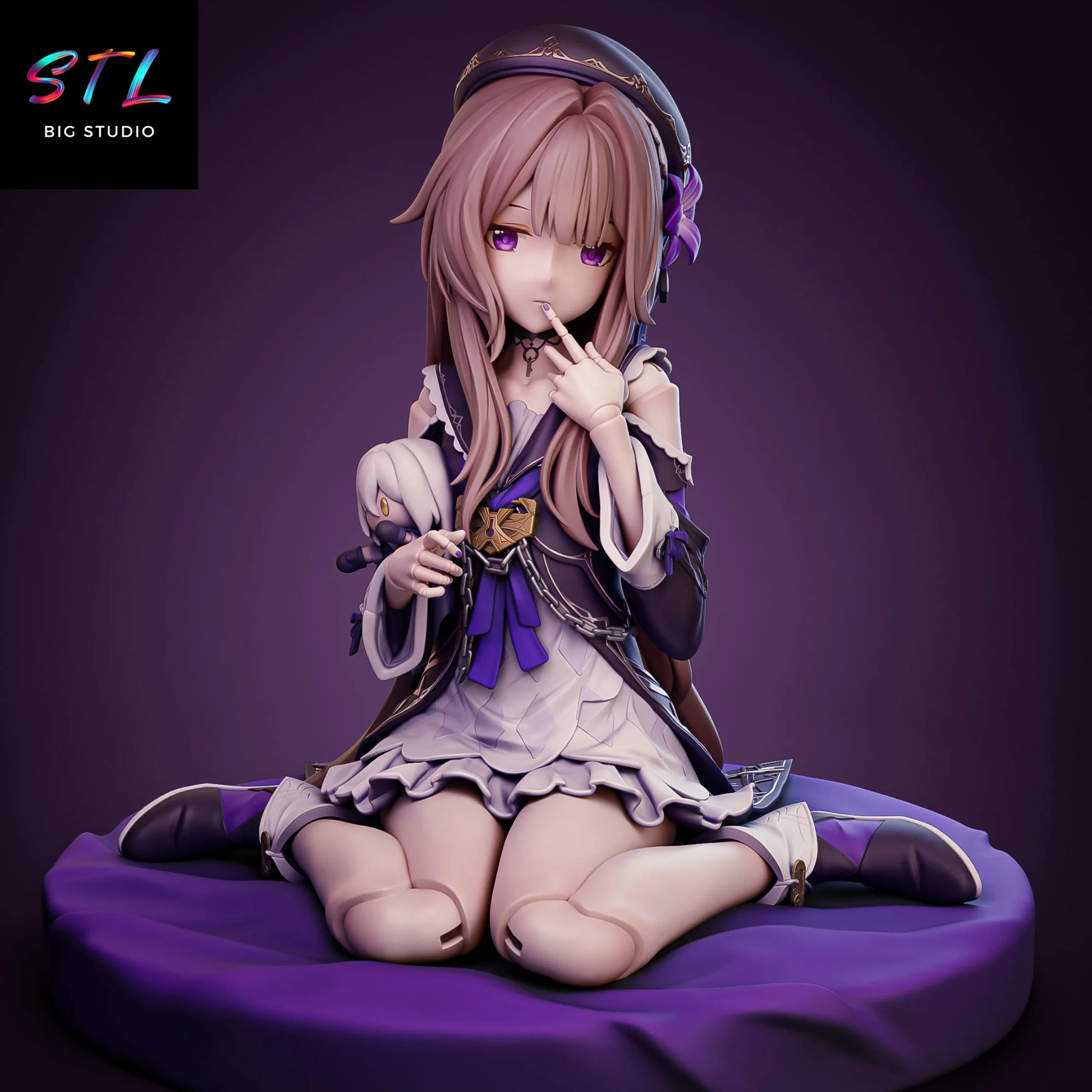 herta stl honkai star rail para impresion 3d
