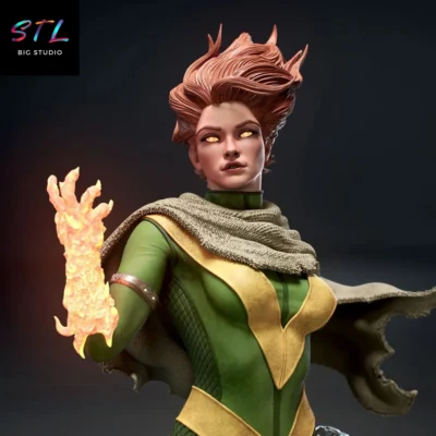 hope summers x-men stl impresion 3d figura marvel