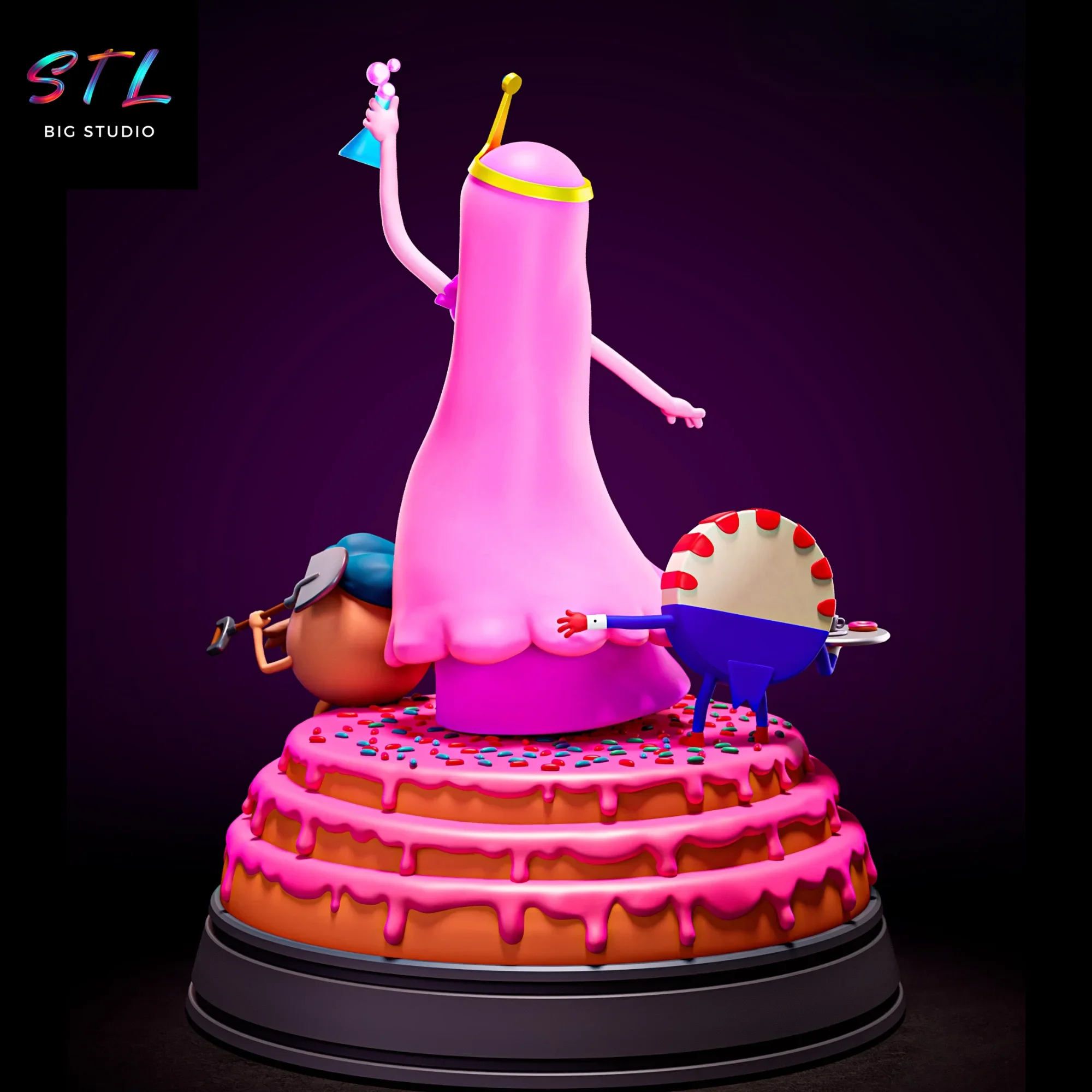 hora de aventuras stl princess bubblegum impresion 3d hora de aventuras stl princess bubblegum impresion 3d