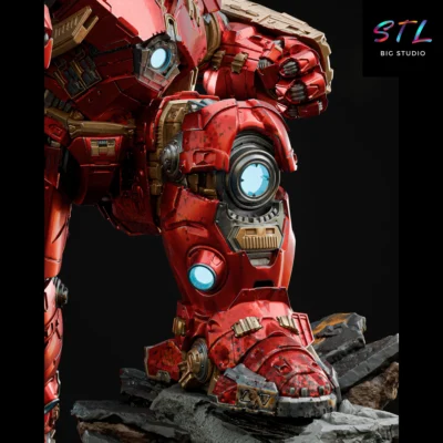 hulk buster stl armadura mark iron man para impresion 3d