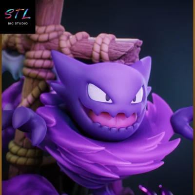haunter stl impresion 3d pokemon