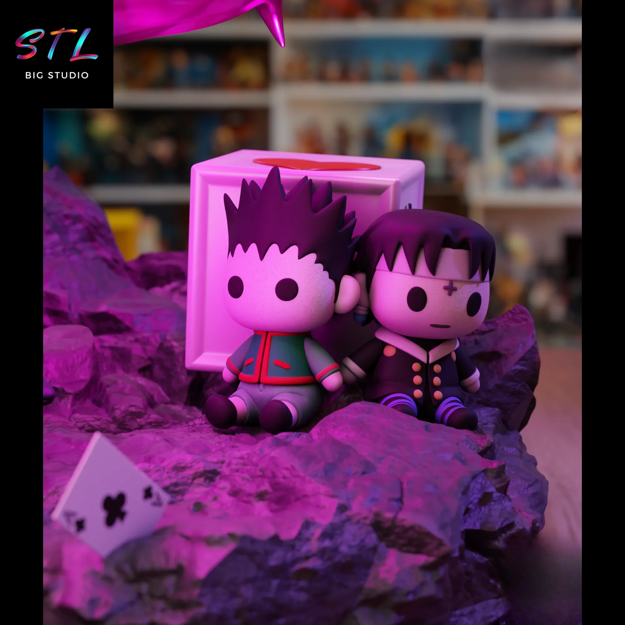 hunter x hunter stl hisoka morow impresion 3d hunter x hunter stl hisoka morow impresion 3d