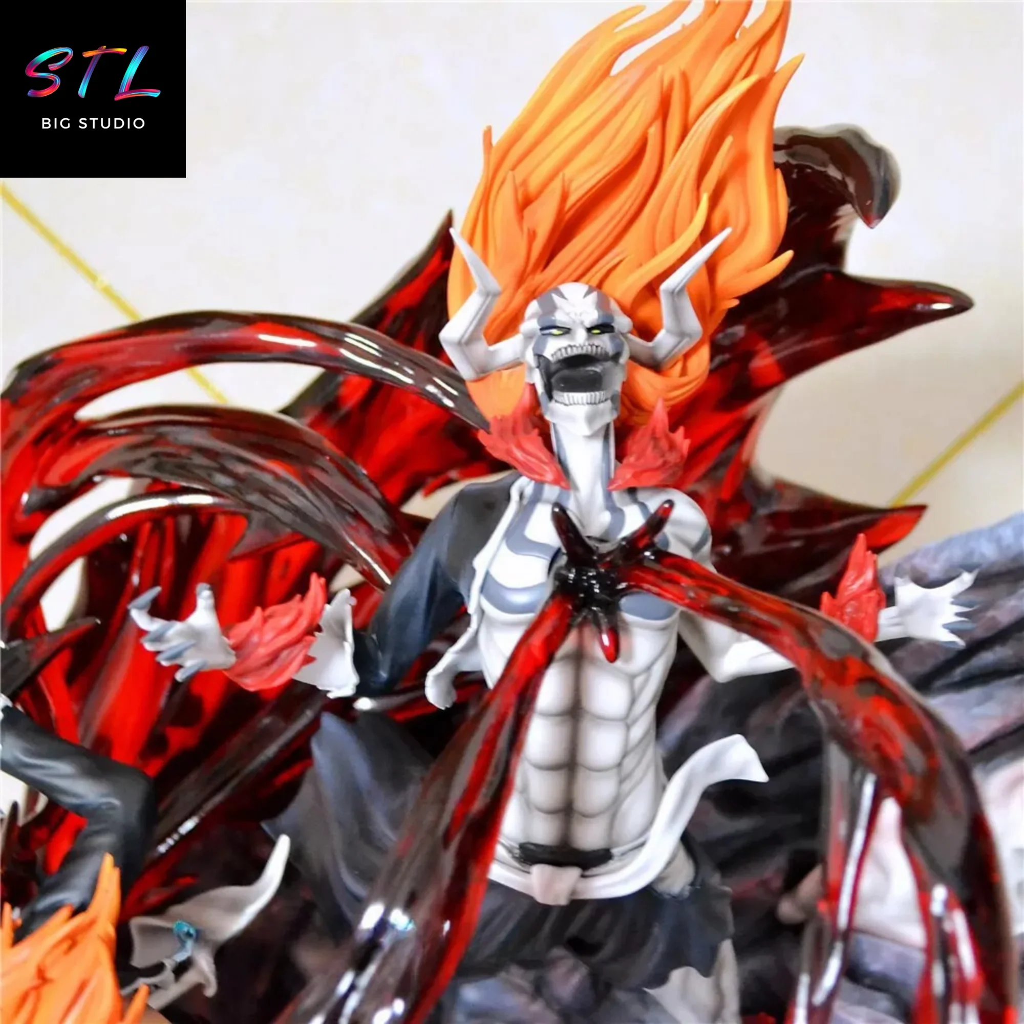 ichigo hollow stl bleach figura impresion 3d ichigo hollow stl bleach figura impresion 3d