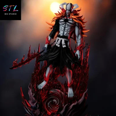 ichigo hollow stl bleach impresion 3d