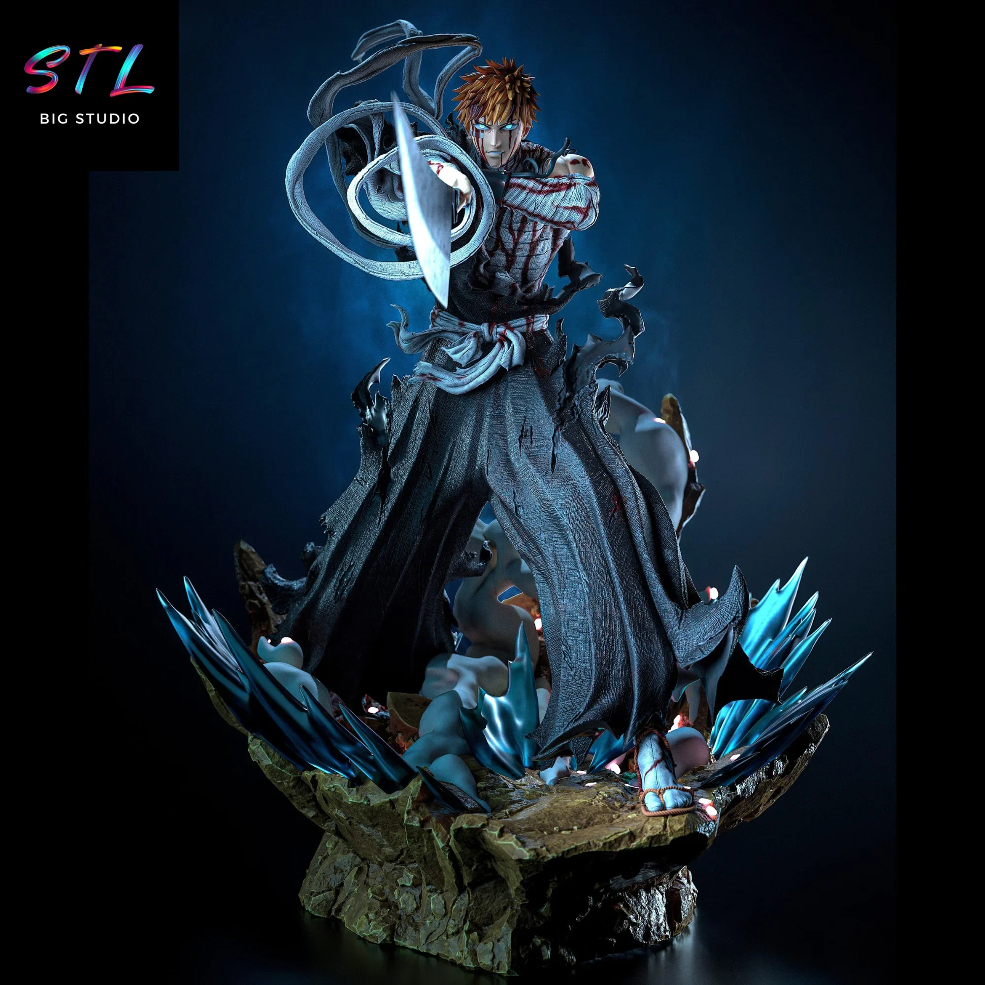 ichigo kurosaki stl bleach para impresion 3d ichigo kurosaki stl bleach para impresion 3d
