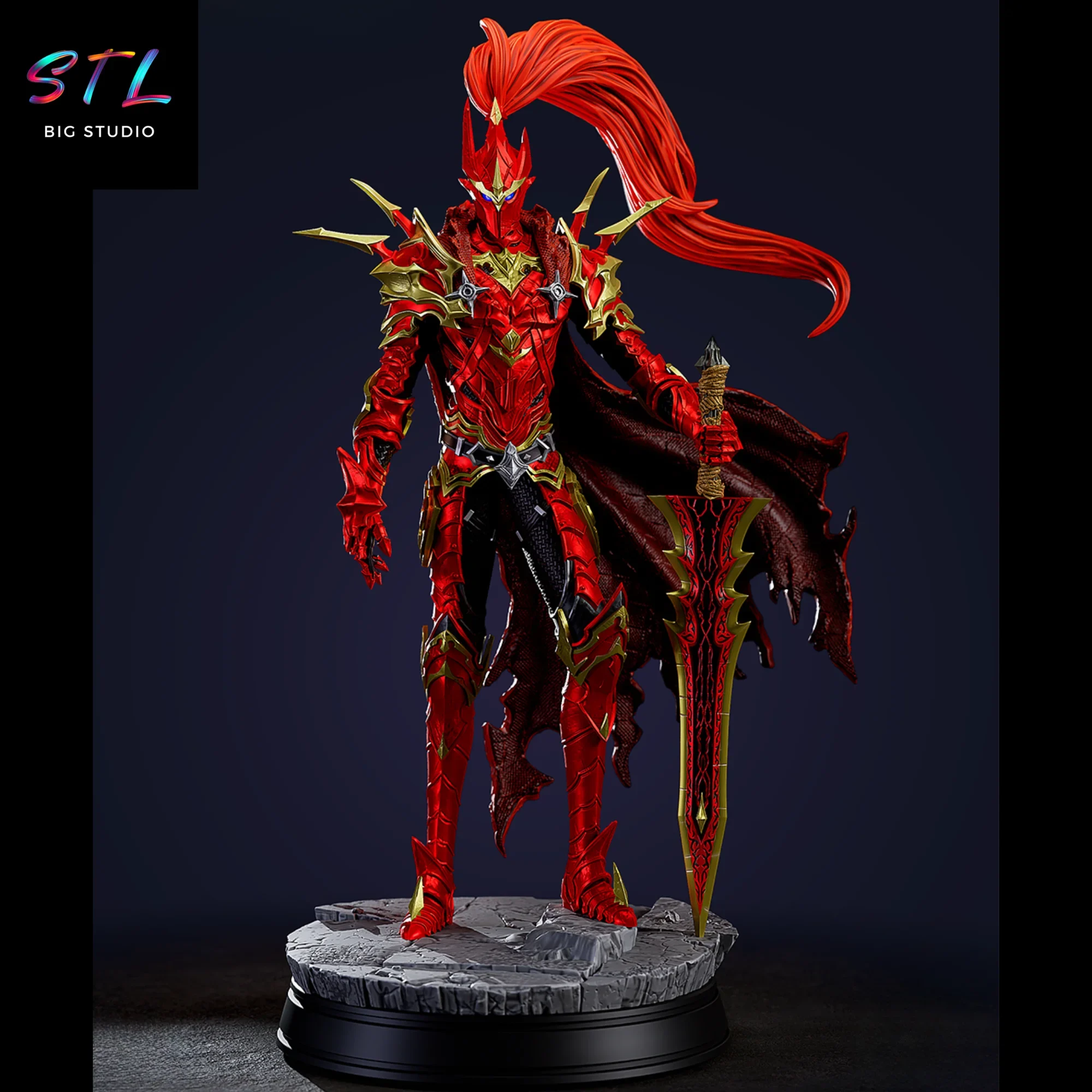 igris stl solo leveling impresion 3d