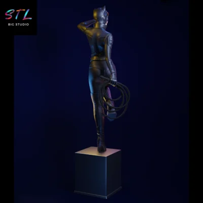imprimir 3d catwoman stl dc comics