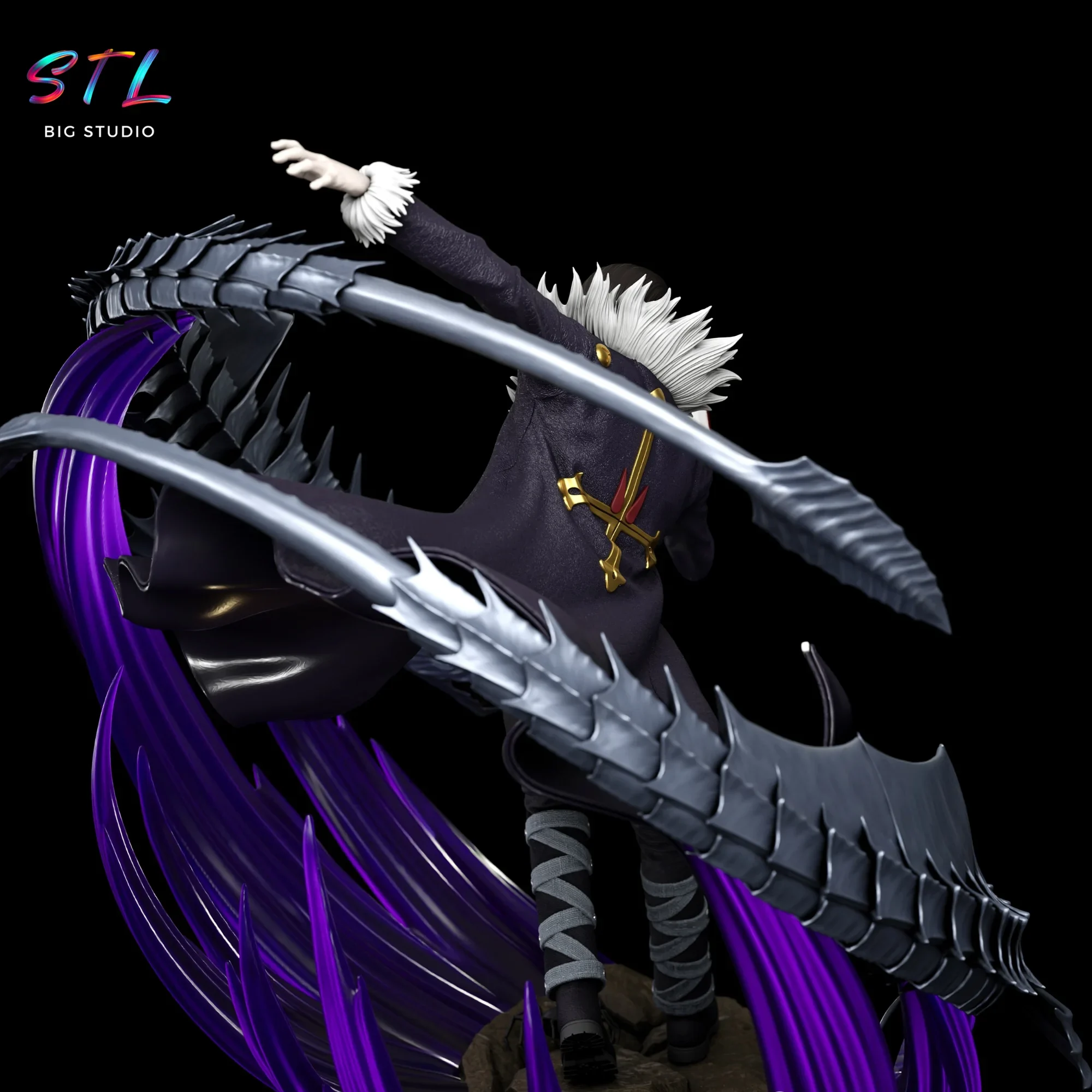 imprimir 3d chrollo lucilfer stl hunter x hunter imprimir 3d chrollo lucilfer stl hunter x hunter