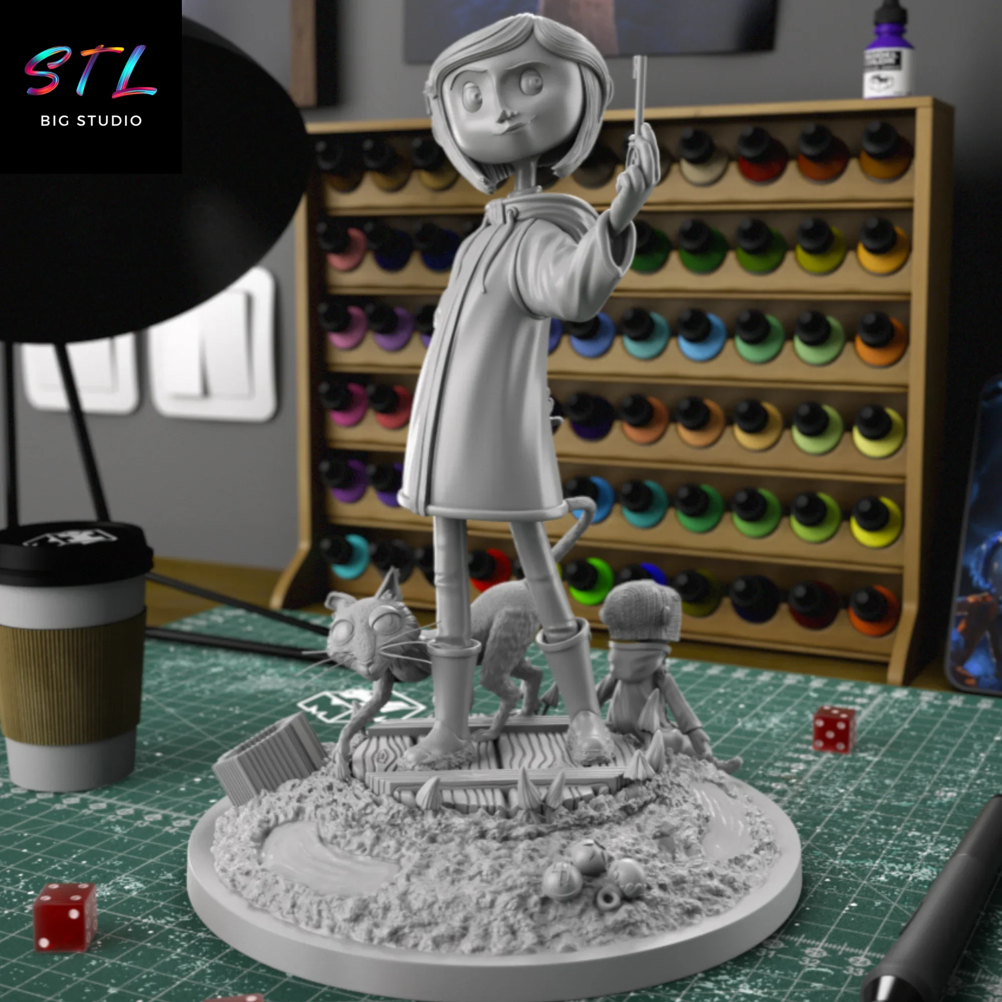 imprimir 3d coraline stl peliculas imprimir 3d coraline stl peliculas