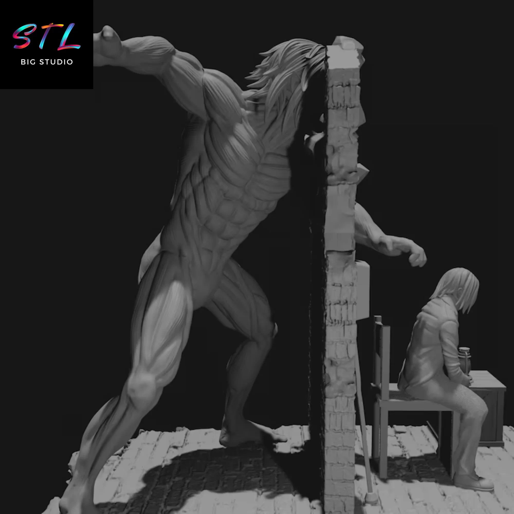 imprimir 3d eren stl ataque a los titanes imprimir 3d eren stl ataque a los titanes