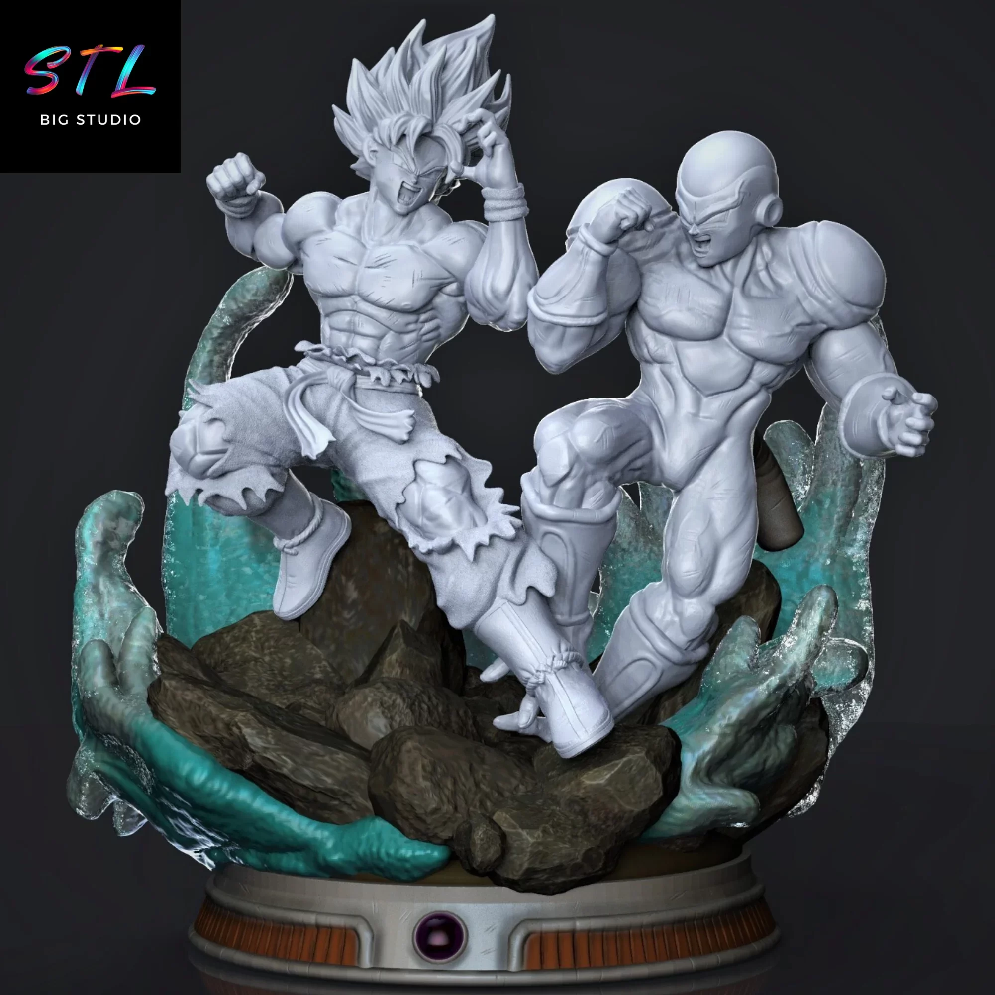 imprimir 3d goku vs freezer stl dragon ball diorama imprimir 3d goku vs freezer stl dragon ball diorama