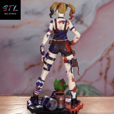 imprimir 3d harley quinn stl figura dc comics