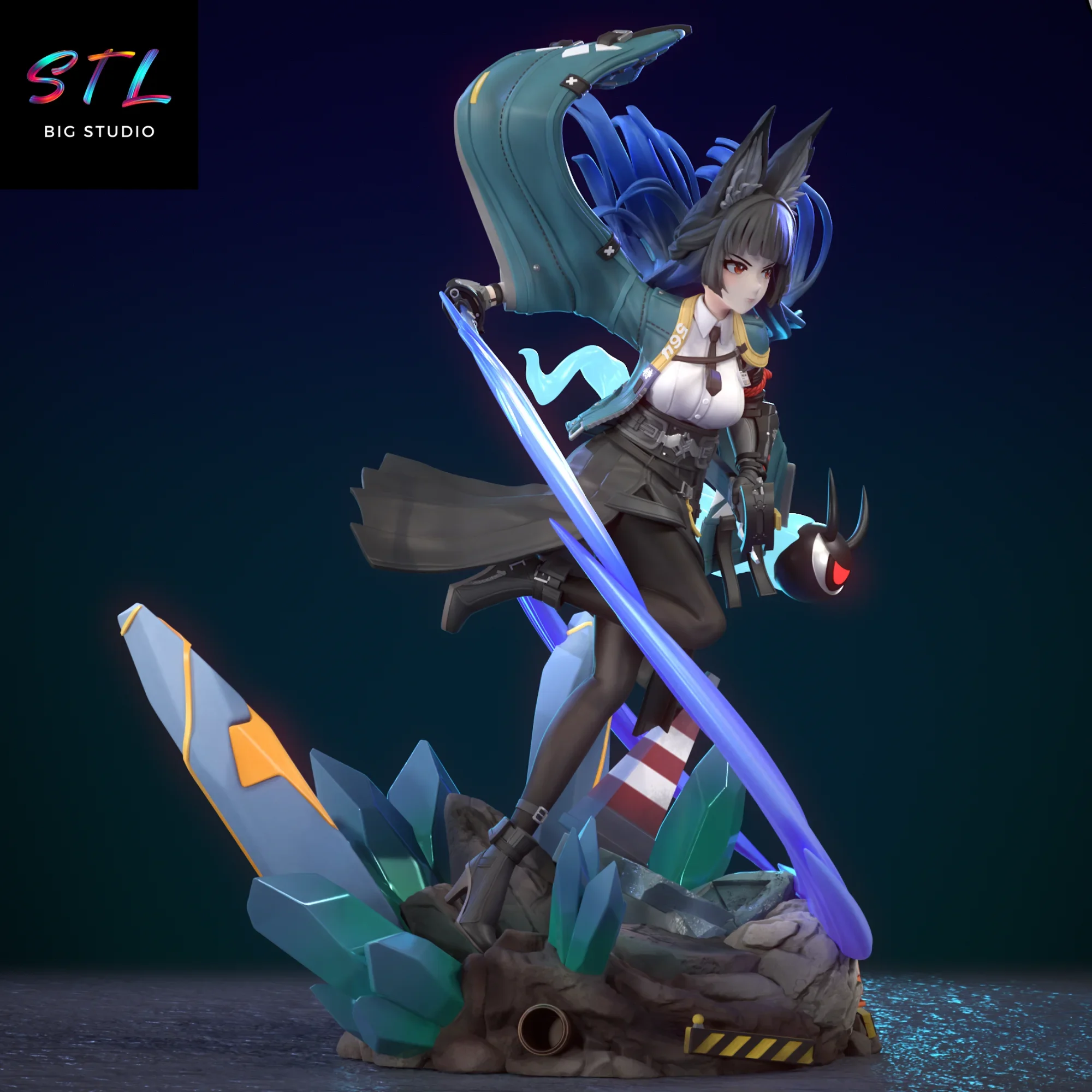 imprimir 3d hoshimi miyabi stl videojuegos zenless zone zero imprimir 3d hoshimi miyabi stl videojuegos zenless zone zero