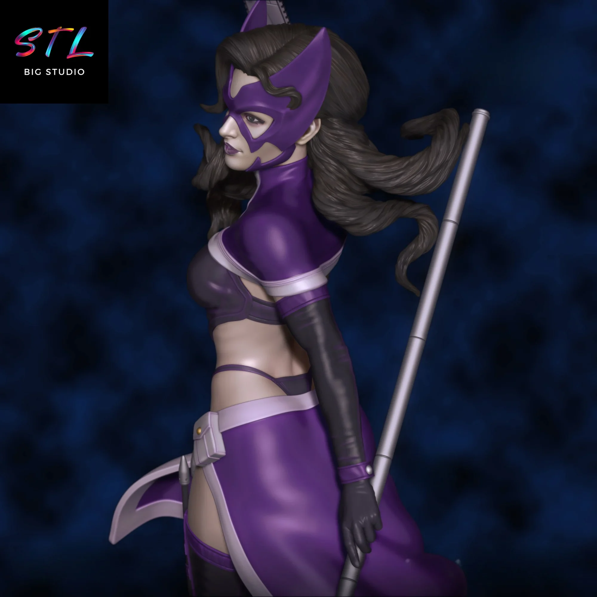 imprimir 3d huntress stl dc comics figura imprimir 3d huntress stl dc comics figura