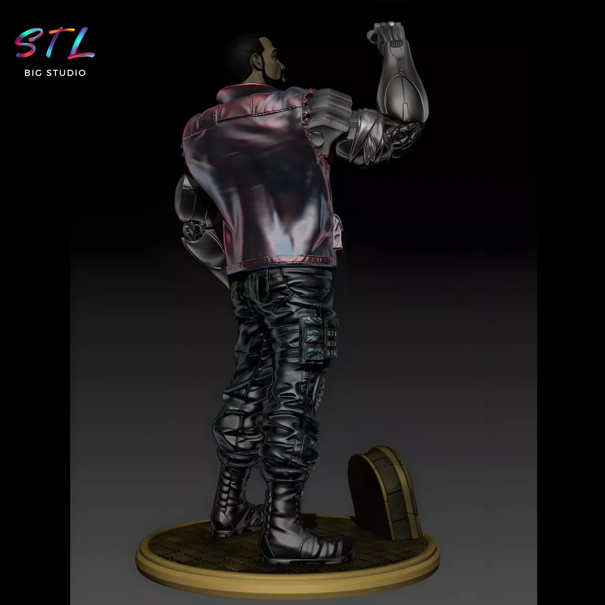 imprimir 3d jax stl mortal kombat figura videojuegos imprimir 3d jax stl mortal kombat figura videojuegos