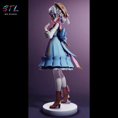 imprimir 3d kamisato ayaka stl genshin impact