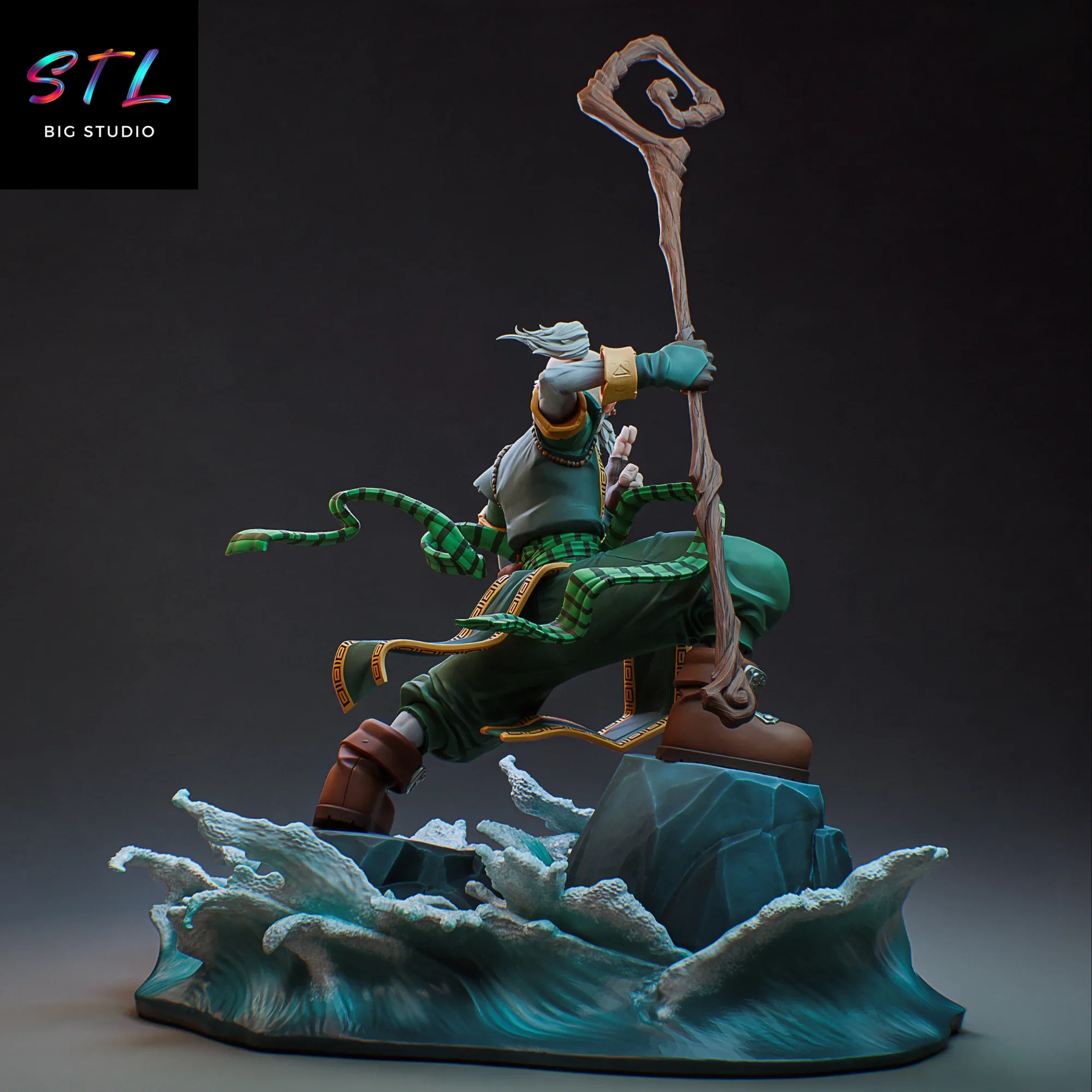 imprimir 3d knolan stl battle chasers diorama imprimir 3d knolan stl battle chasers diorama