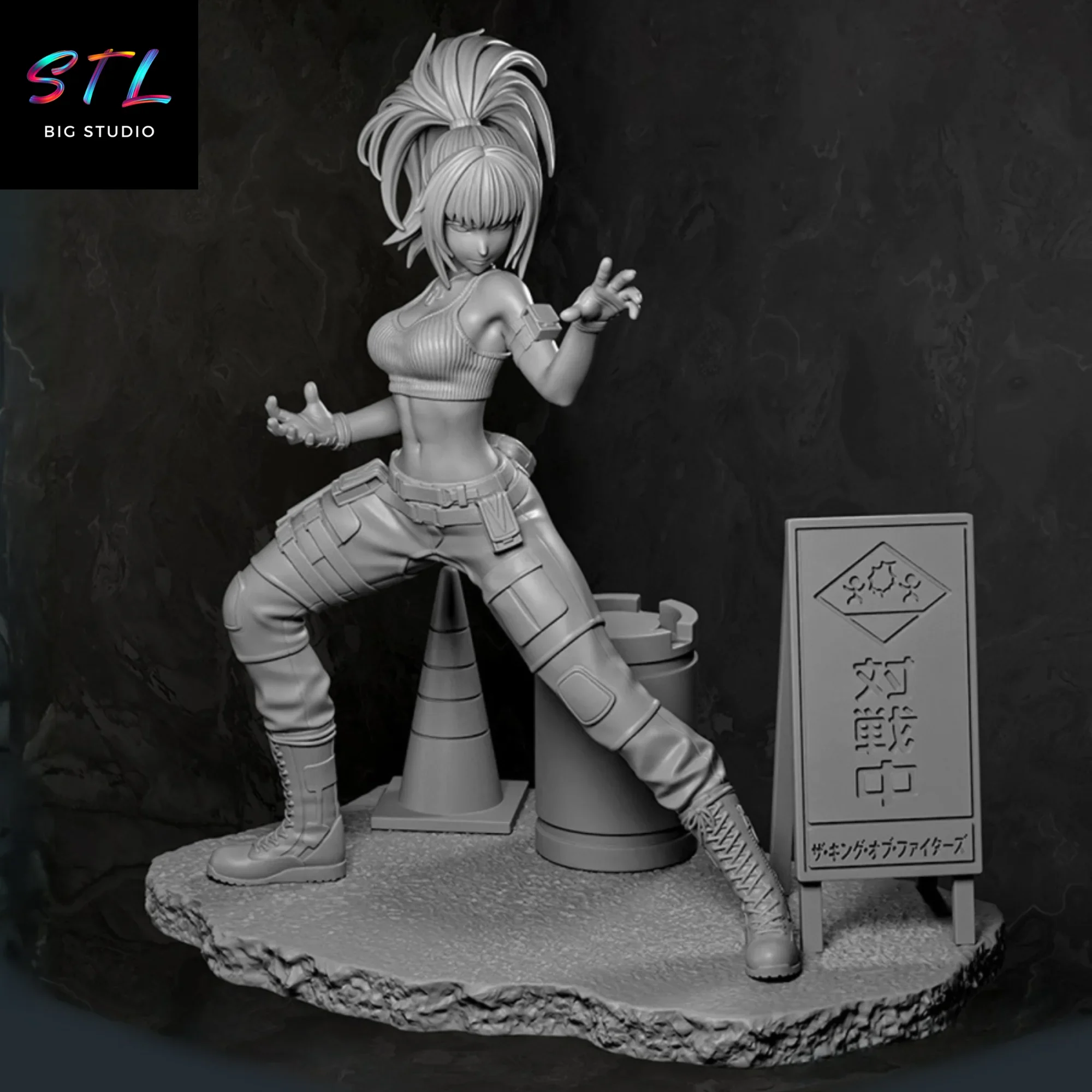 imprimir 3d leona heidern stl king of fighters imprimir 3d leona heidern stl king of fighters