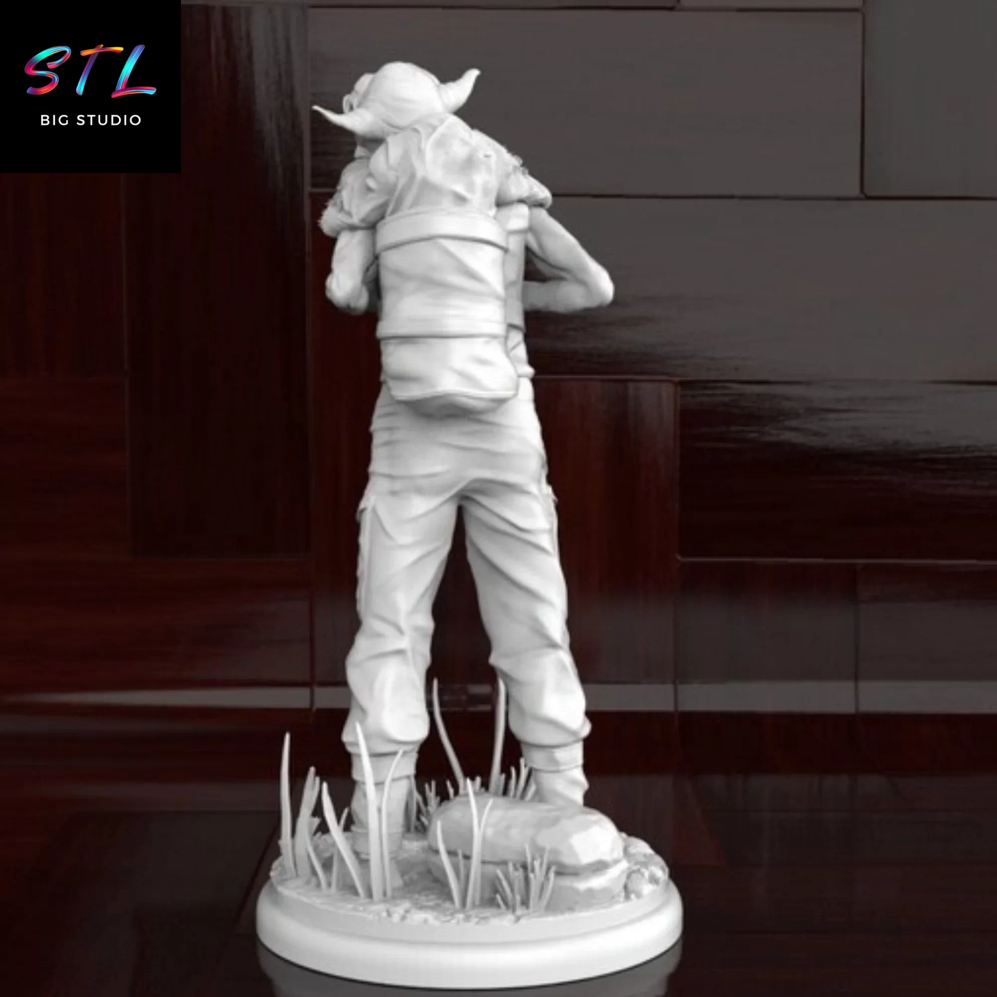imprimir 3d luke skywalker y yoda stl imprimir 3d luke skywalker y yoda stl