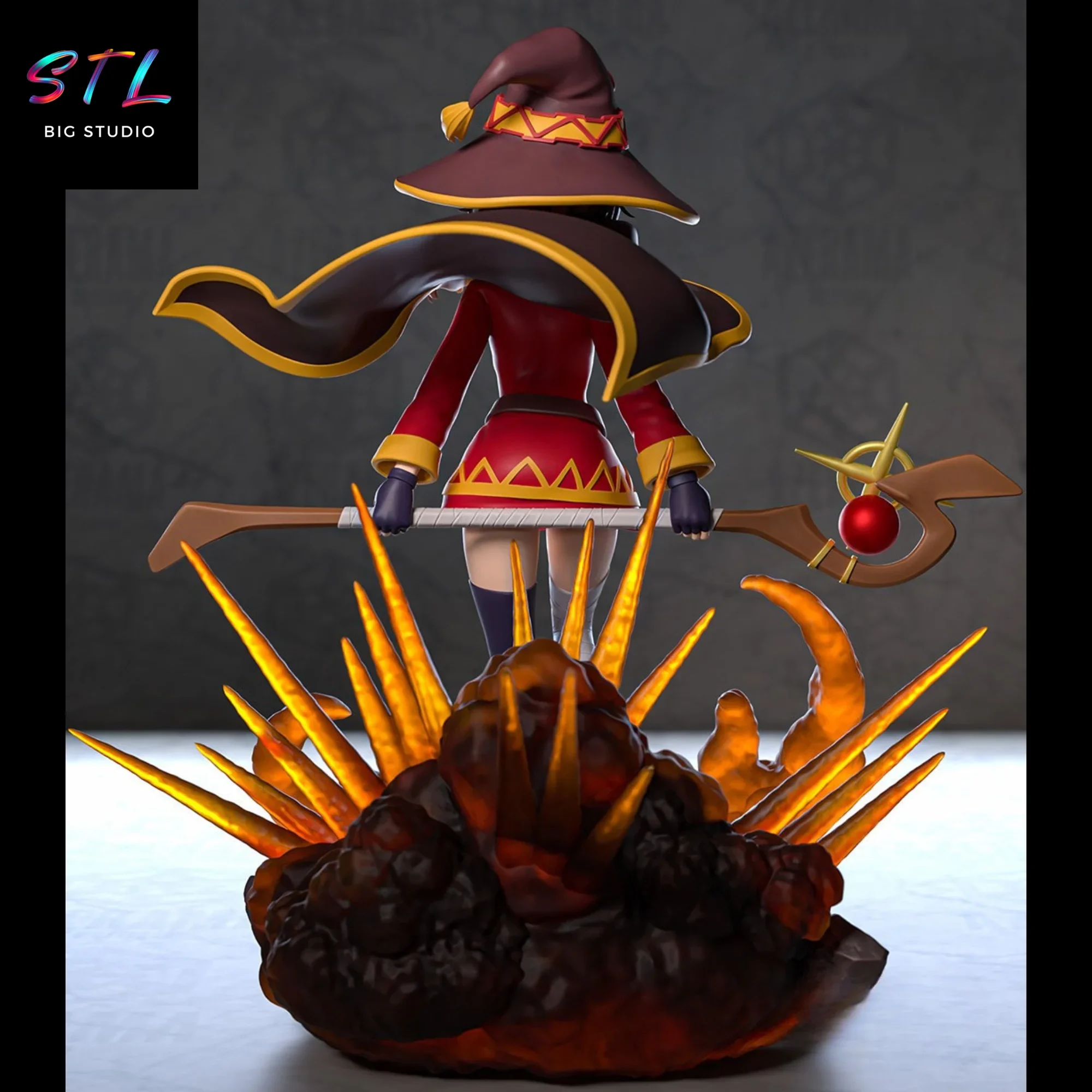 imprimir 3d megumin stl konosuba imprimir 3d megumin stl konosuba