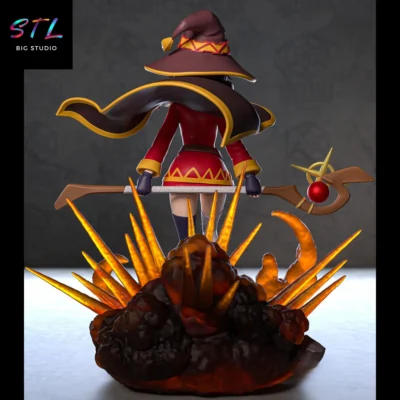 imprimir 3d megumin stl konosuba