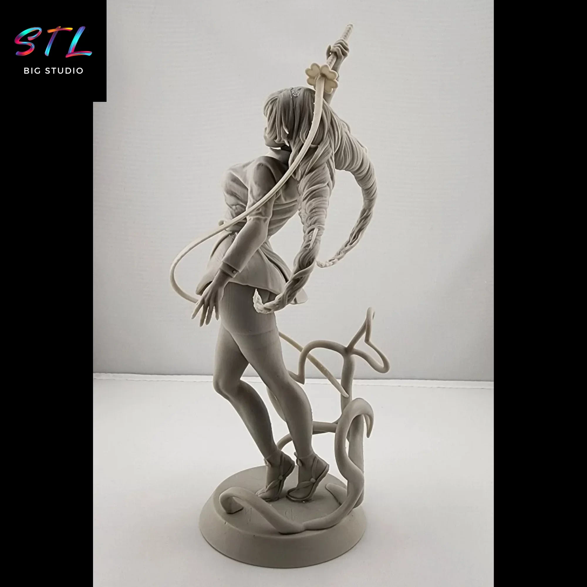 imprimir 3d mitsuri kanroji stl demon slayer figuras imprimir 3d mitsuri kanroji stl demon slayer figuras