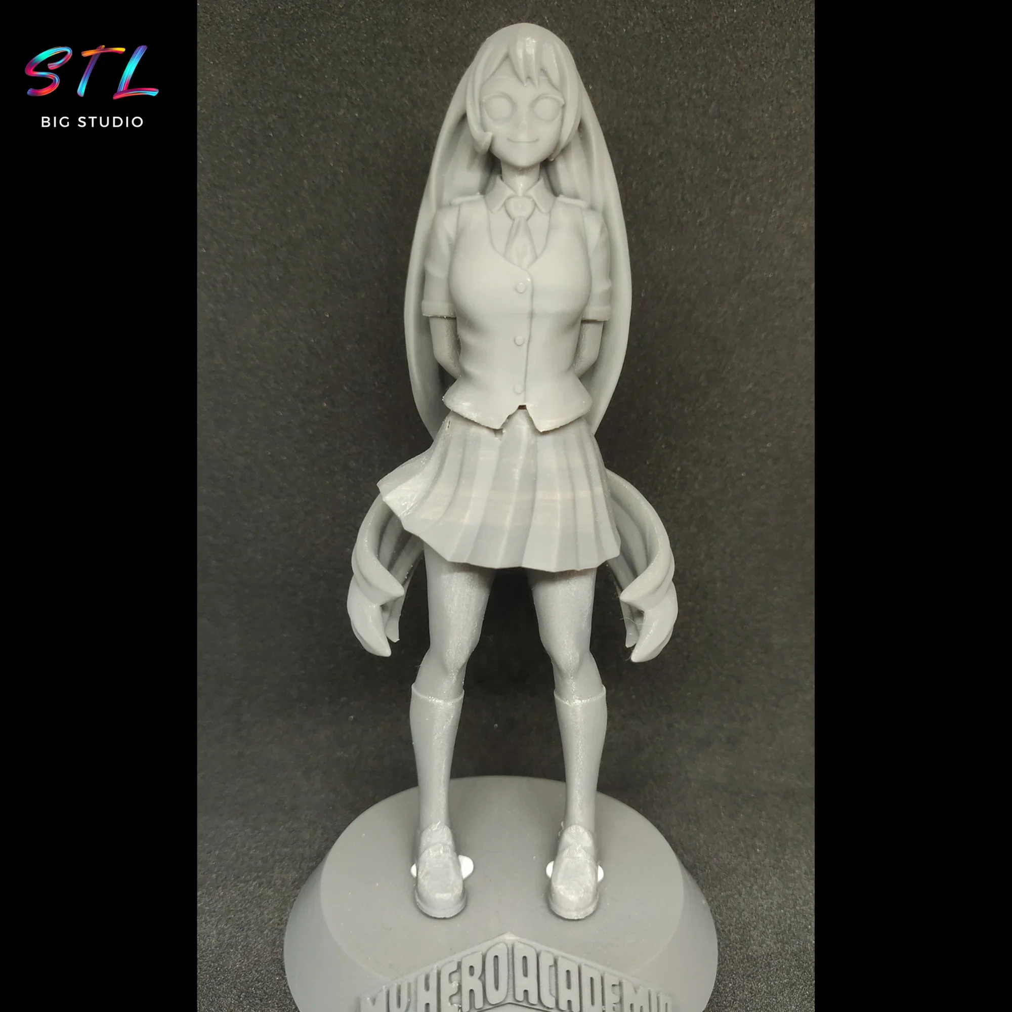 imprimir 3d nejire hado stl my hero academia imprimir 3d nejire hado stl my hero academia