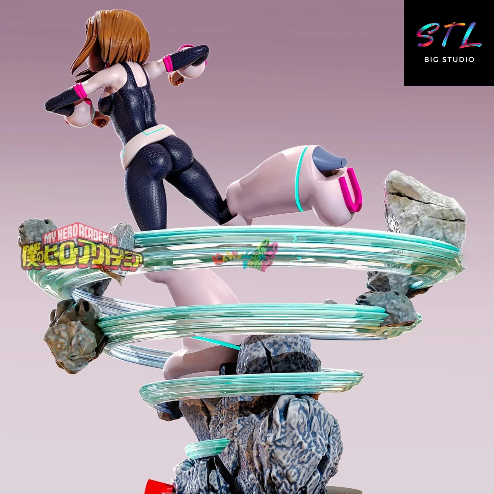 imprimir 3d ochako uraraka my hero academia imprimir 3d ochako uraraka my hero academia