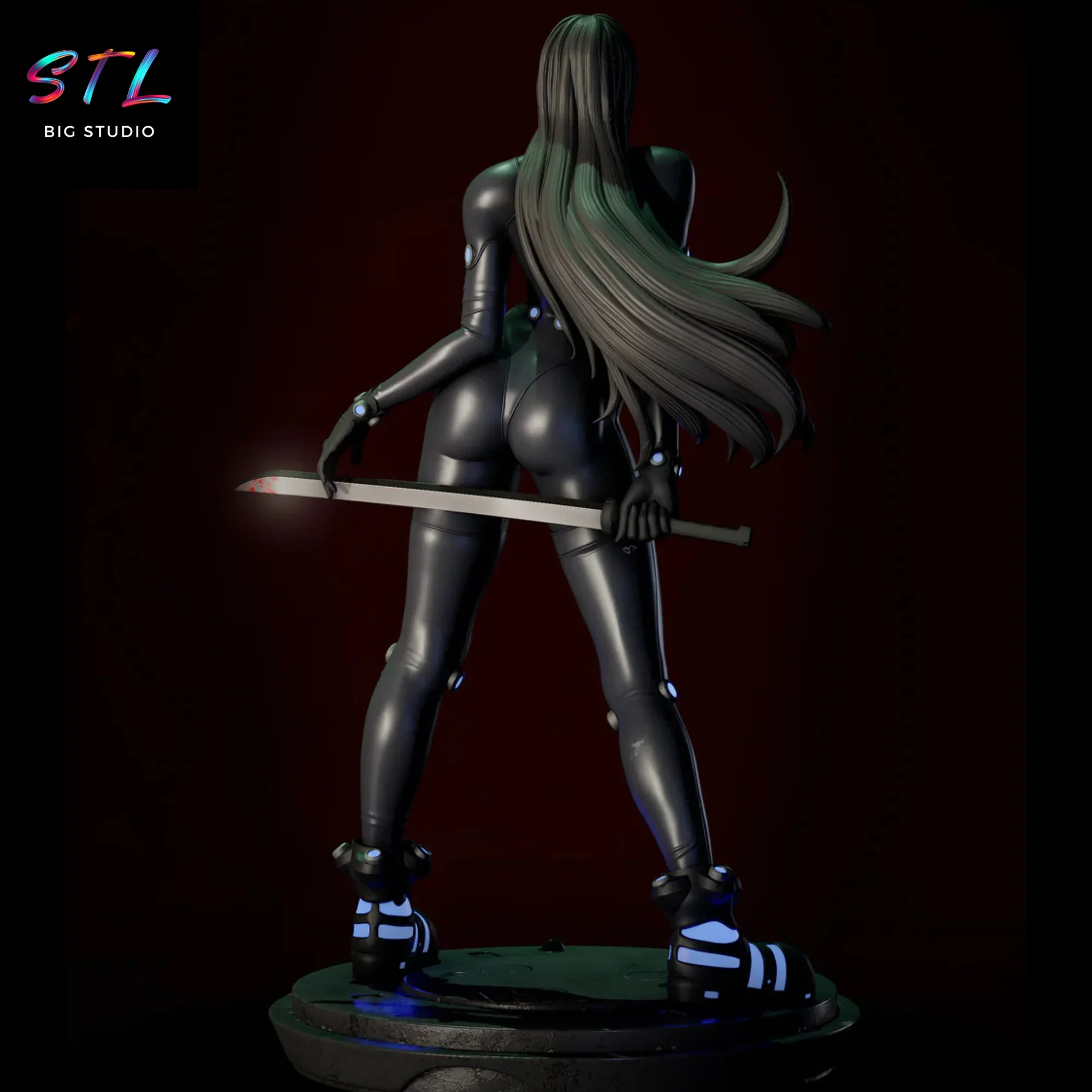 imprimir 3d reika shimohira stl figura gantz imprimir 3d reika shimohira stl figura gantz