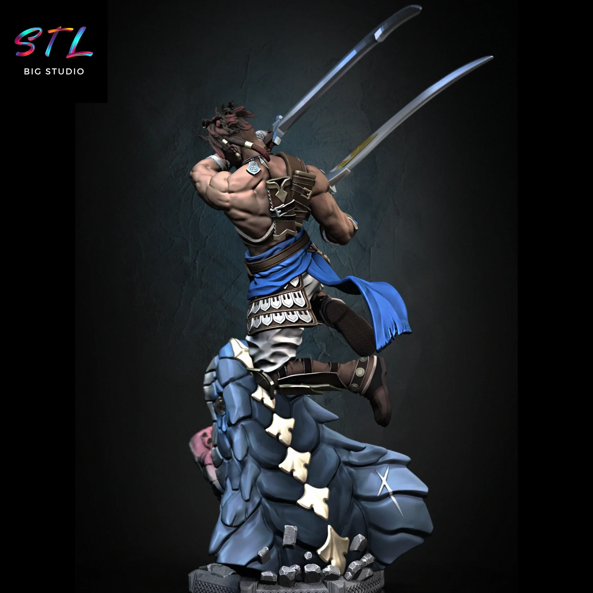 imprimir 3d sargon stl prince of persia figura videojuegos imprimir 3d sargon stl prince of persia figura videojuegos