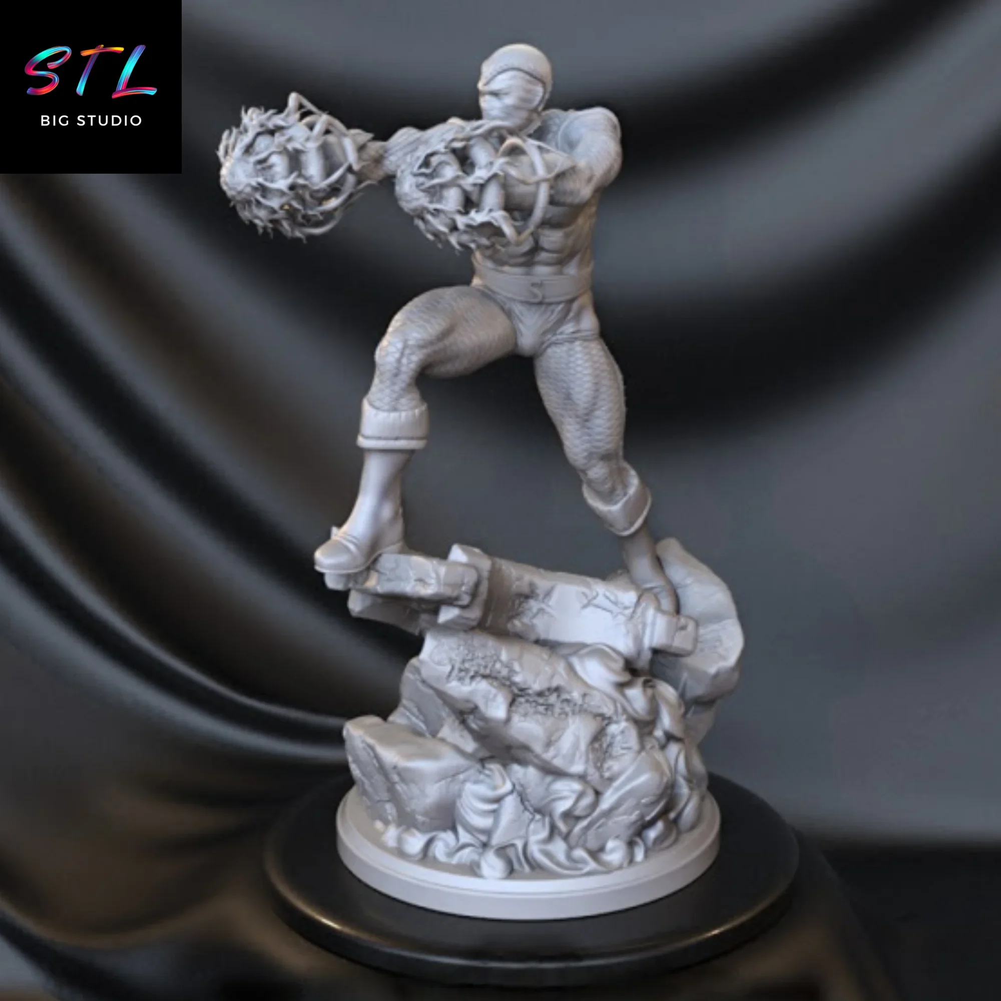 imprimir 3d shocker stl figura marvel imprimir 3d shocker stl figura marvel